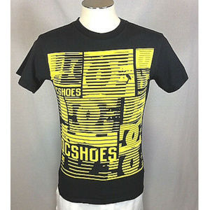 DC Shoe Co. Black Yellow Decode Short Sleeve Shirt